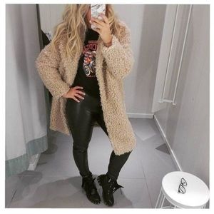 HM Leather Pants Treggings Black US 6 New